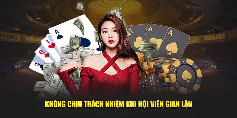 Chúng tôi vô can khi hội viên gian lận